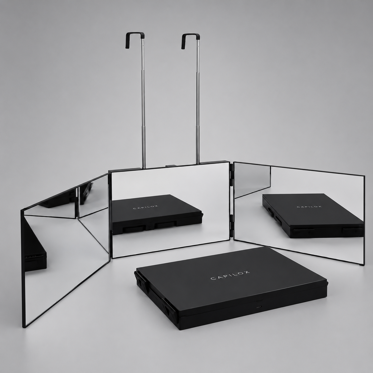 Capilox LED Trifold Mirror
