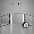 Capilox LED Trifold Mirror