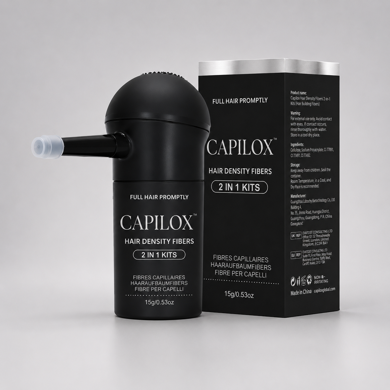 Instant Hair Density Fibers Spray